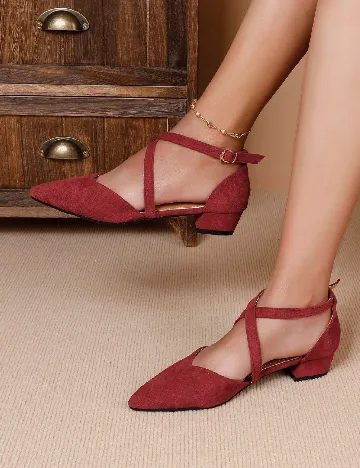 Pantofi SHEIN, rosu Rosu