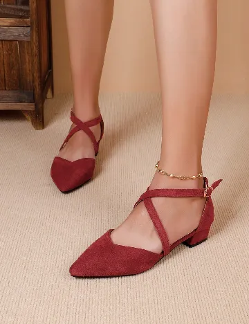Pantofi SHEIN, rosu Rosu