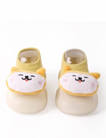 Papuci de Casa Shein Kids, galben