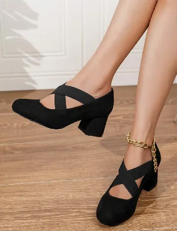 Pantofi SHEIN, negru