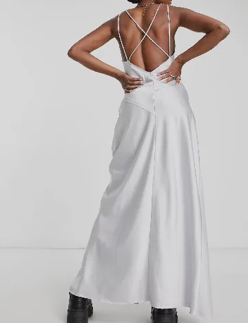 Rochie lunga COLLUSION, gri Gri