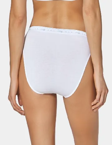 Set chiloti 2 perechi Sloggi by Triumph, alb