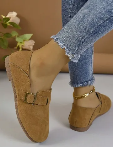 Mocasini SHEIN, maro