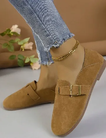 Mocasini SHEIN, maro