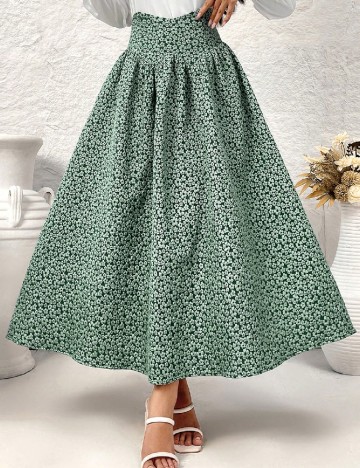 Fusta SHEIN, verde