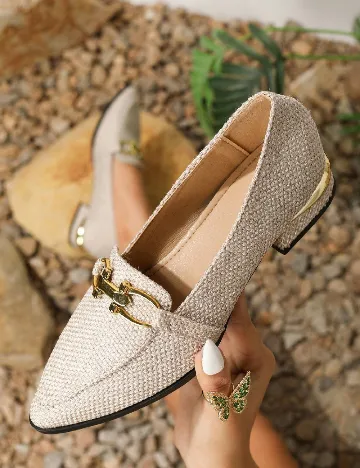 Espadrile SHEIN, crem Crem