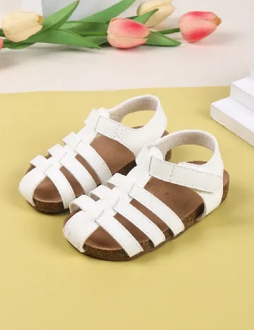 Sandale Shein Kids, alb Alb