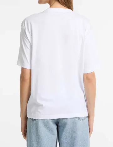 Tricou Oversize Guess, alb