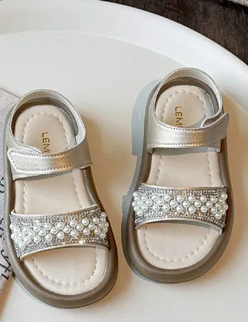 Sandale Shein Kids, auriu Galben