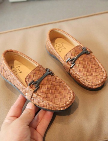 Mocasini SHEIN, maro