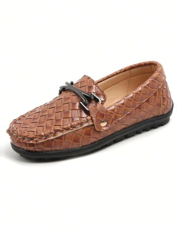 Mocasini Shein Kids, maro