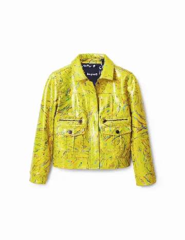 Jacheta Desigual, galben Galben