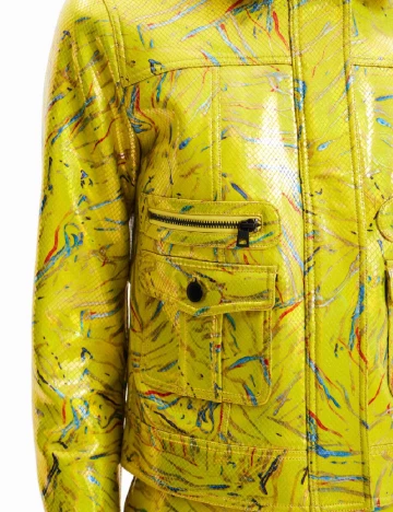 Jacheta Desigual, galben Galben