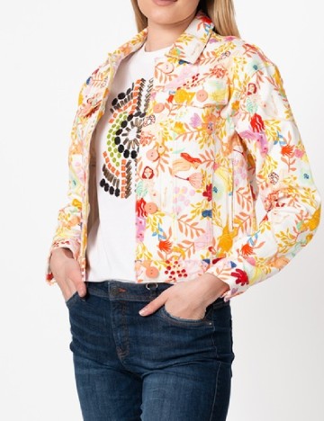 Jacheta Desigual, mix culori