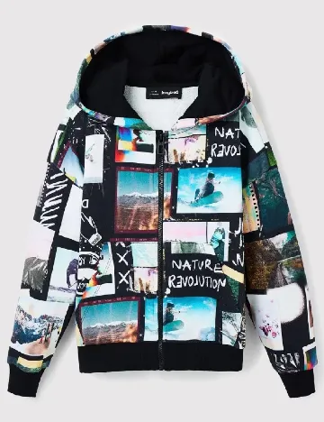 Hanorac Desigual, mix culori Mix culori