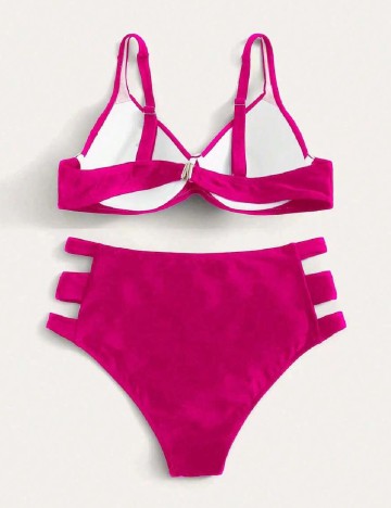 Costum de baie SHEIN, roz