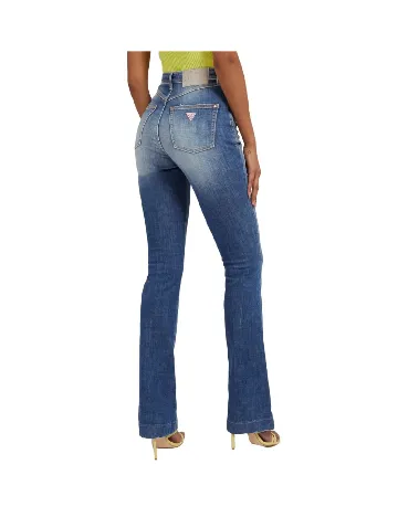 Blugi Guess, albastru Albastru
