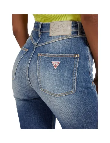 Blugi Guess, albastru Albastru