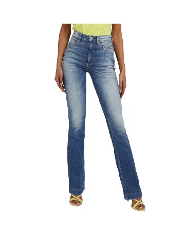 Blugi Guess, albastru Albastru