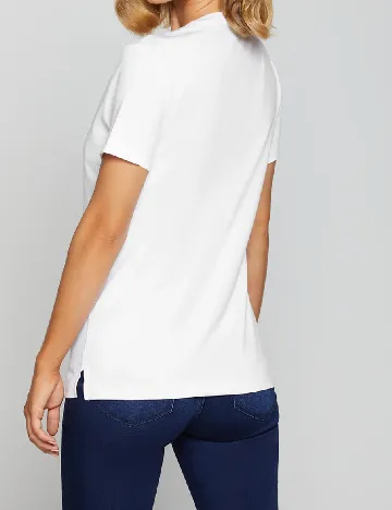 Tricou Guess, alb Alb