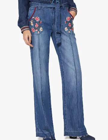 Blugi Desigual, albastru Albastru