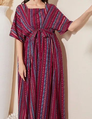 Rochie lunga SHEIN, rosu Rosu