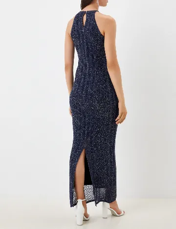 Rochie lunga Guess, bleumarin Albastru
