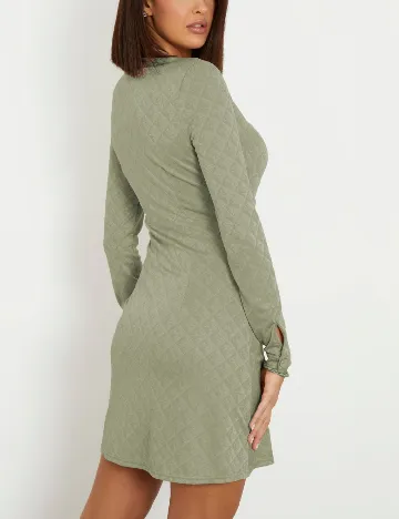 Rochie medie Guess, verde Verde