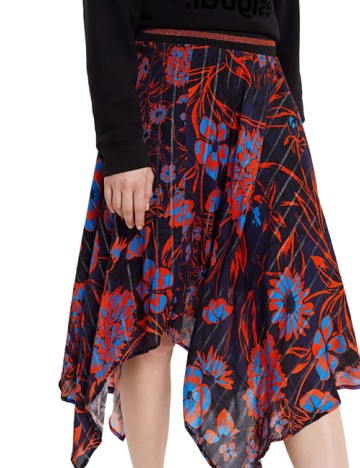 Fusta Desigual, mix culori