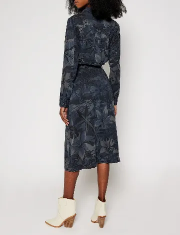 Rochie medie Desigual, bleumarin inchis