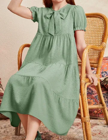 Rochie Shein Kids, verde Verde