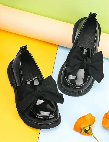Mocasini Shein Kids, negru Negru