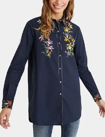 Camasa Desigual, albastru