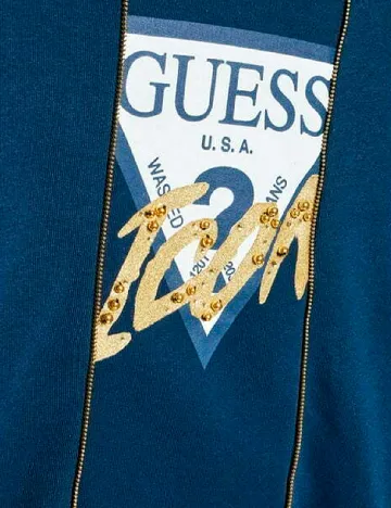 Rochie Guess, albastru Albastru
