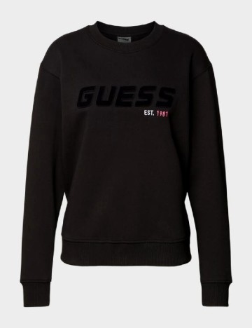 Bluza Oversize Guess, negru
