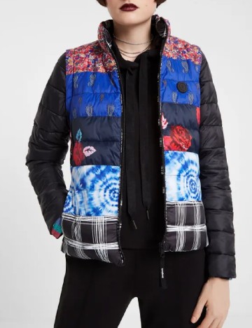 Geaca Desigual, mix culori