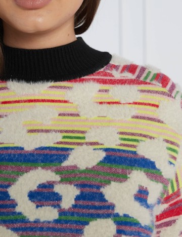Pulover Desigual, mix culori