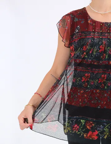 Bluza Desigual, mix culori