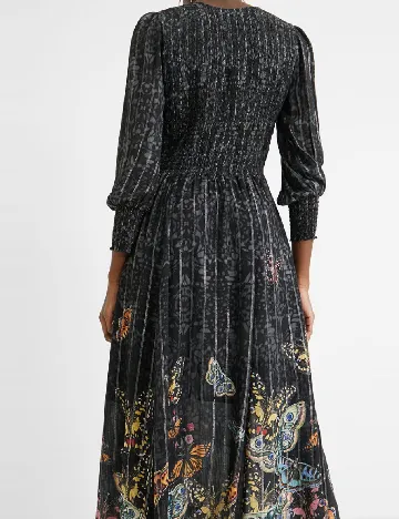 Rochie medie Desigual, negru