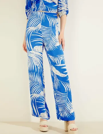 Pantaloni Guess, albastru Albastru