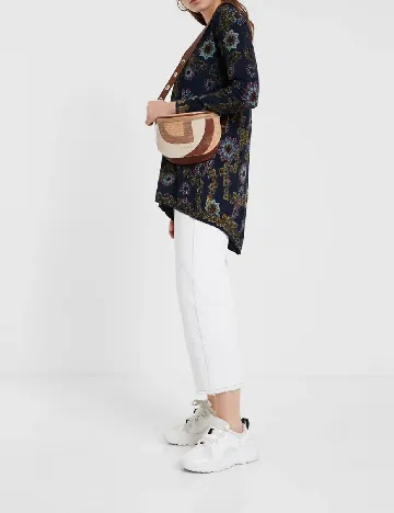 Bluza Desigual, albastru
