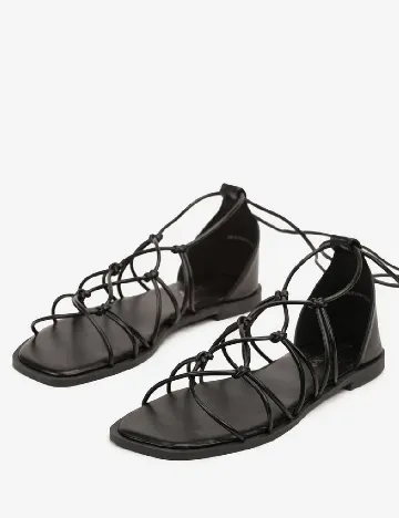 Sandale SHEIN, negru Negru