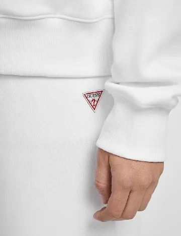Pantaloni Guess, alb