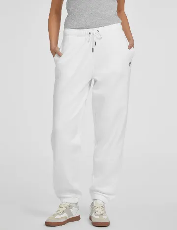 Pantaloni Guess, alb