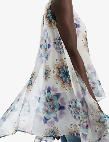 Bluza Desigual, alb
