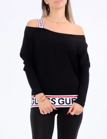 Bluza Guess, negru Negru