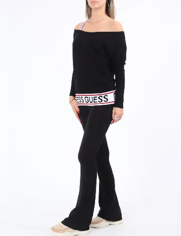 Bluza Guess, negru Negru