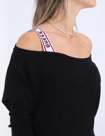 Bluza Guess, negru Negru
