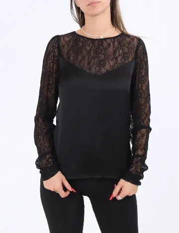 Bluza Guess, negru Negru