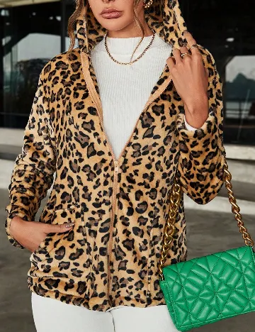 Hanorac SHEIN, animal print